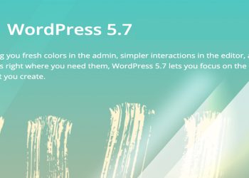 New Update WordPress 5.7