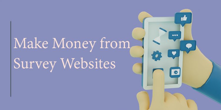 Make Money from Survey Websites