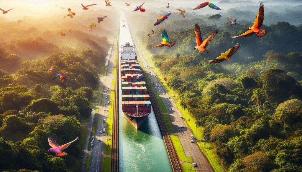 The Panama Canal!
