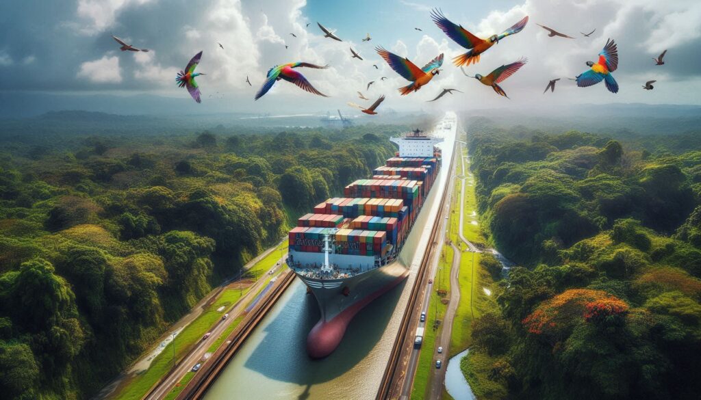 The Panama Canal!