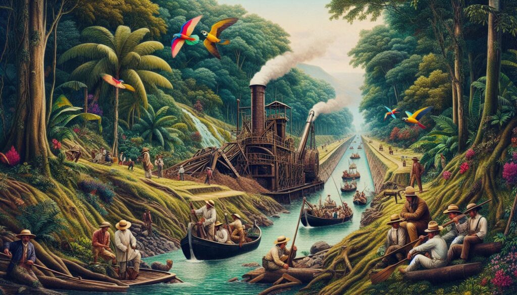 The Panama Canal! 19th-Century Engineering Wonder of the World