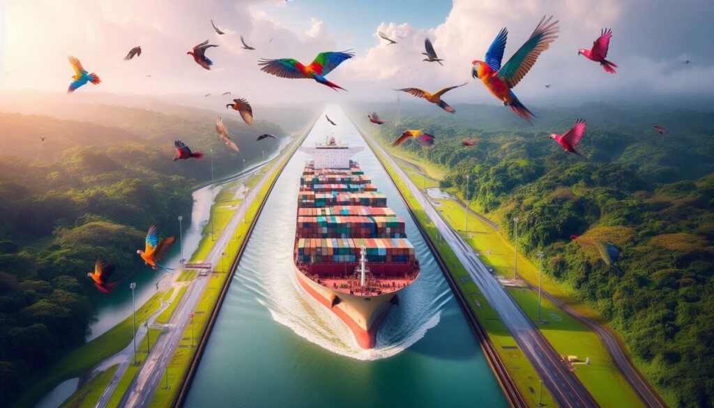 The Panama Canal!