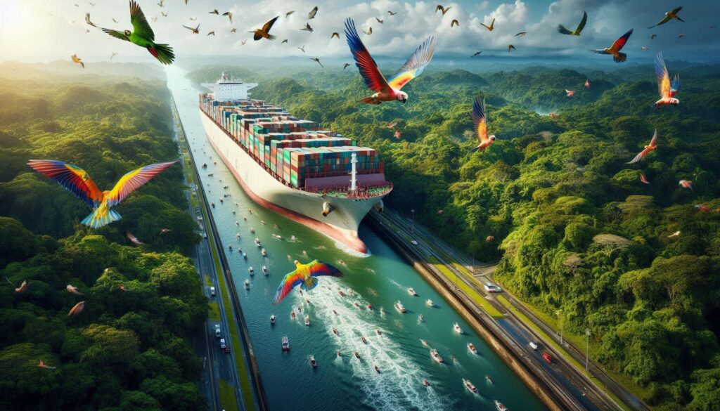 The Panama Canal!